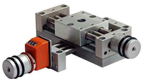 线性定位台 - KT4808-L-PA-PT4808-SKL - MM Engineering GmbH - 手动 / 双轴 / 带位置指示器