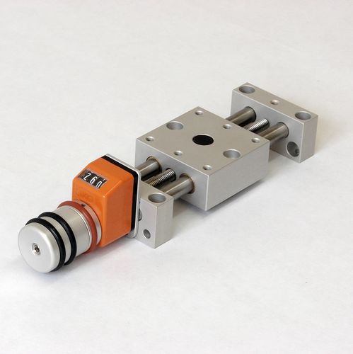 线性定位台 - PT4808-PA - PT8625-PA - MM Engineering GmbH - 手动 / 单轴 / 带位置指示器