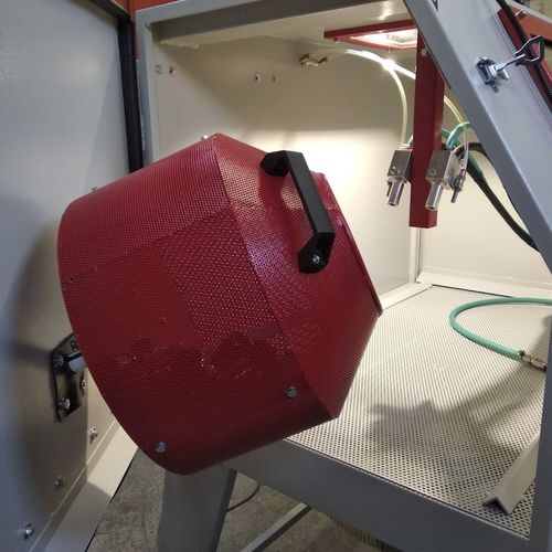 注压式喷砂间 - PAL3-L CR - C.B. SABBIATRICI S.R.L. - 半自动 / 用于汽车工业 / 用于3D打印