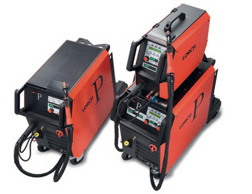 MIG-MAG焊机 - P series - Lorch Schweißtechnik GmbH - 三相 / 集成显示屏