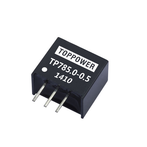 DC/DC变流器 / 非绝缘 - TP78XX-0.5 series - Guangzhou Top Power Electronics Technology Co.,Ltd - SIP / 微型