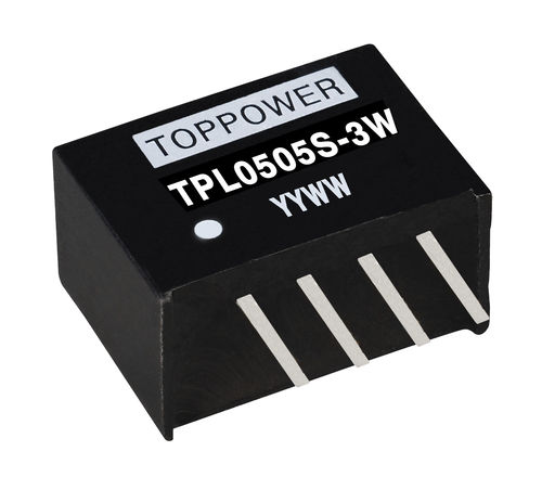 DC/DC变流器 / 非稳压 - TPL-3W series	 - Guangzhou Top Power Electronics Technology Co.,Ltd - 小功率 / SIP / 单输出
