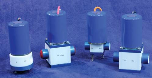 微型电磁阀 - M W2D series - International Polymer Solutions Inc. - 双通 / 3 通型 / NF
