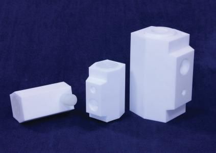 气动操控式阀门 - TP series - International Polymer Solutions Inc. - 用于化学品 / PTFE / 3 通型