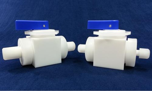 球形阀 - BV series - International Polymer Solutions Inc. - 手动 / 用于化学品 / PTFE