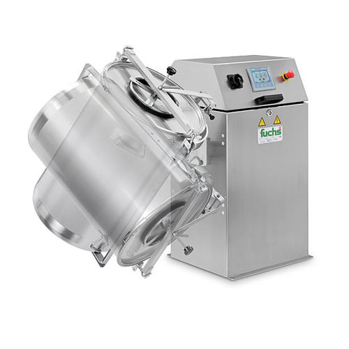 带标准混合滚筒搅拌机 - MIXOMAT B - FUCHS Maschinen AG - 储存容器 / 滚筒 / 卧式