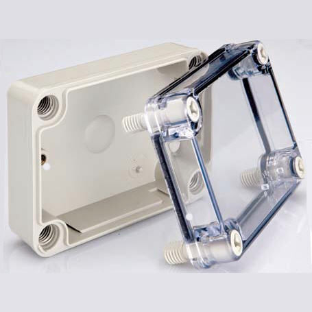 面板安装盒 - Switch Box series - Hugro Armaturen GmbH - 长方形 / 聚碳酸酯 / 用于开关
