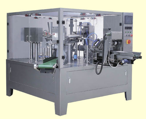 自动灌装封口一体机 - 45-8M - AMTEC Packaging Machines - 旋转 / 袋子 / 用于散料