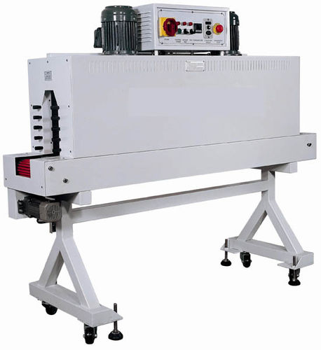 热收缩套管烘道收缩机 - 1500 x 120 x 300 mm, 130 - 200 p/min - AMTEC Packaging Machines - 用于标签