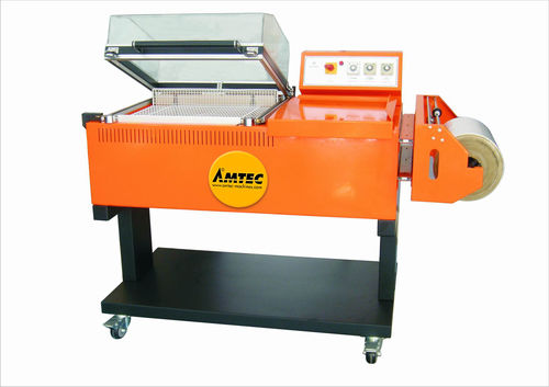 半自动包装机 - max. 450 x 300 mm, max. 13 p/min | W13-L ECONOMY - AMTEC Packaging Machines - 热回缩膜 / 钟型