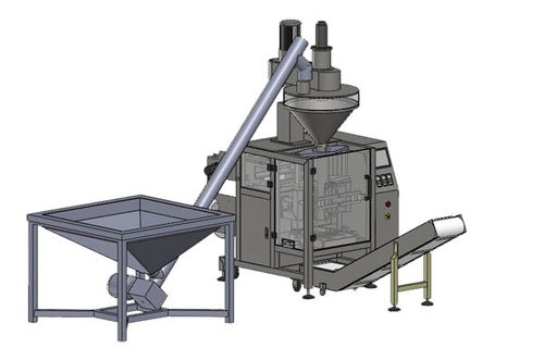 立式装袋机 - max. 100 p/min - AMTEC Packaging Machines - V-FFS / 自动 / 用于粉末