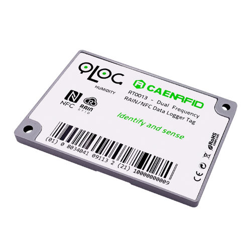 温度和湿度数据采集器 - qLog HUMIDITY - RT0013 - CAEN RFID - RFID / NFC / 无显示
