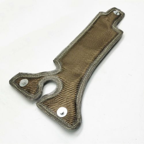 玻璃纤维涡轮保护罩 - 2016+ Honda Civic 1.5T - Ningguo BST Thermal Products Co.,Ltd - 不锈钢网眼 / 钛 / 熔岩石