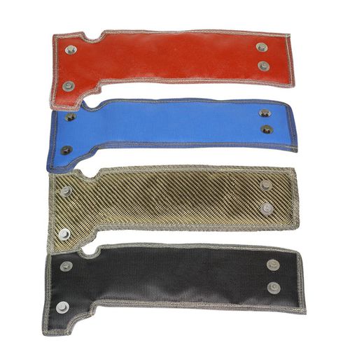 硅胶涂覆玻璃纤维布涡轮保护罩 - Subaru WRX / STI - Ningguo BST Thermal Products Co.,Ltd - 玻璃钢 / 不锈钢网眼 / 钛