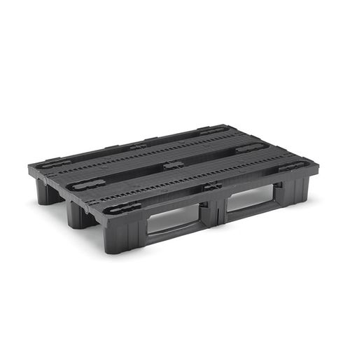 再生塑料货盘 - SMART MAX 1208-O3 - NAECO PACKAGING - Euro / 存储 / 运输