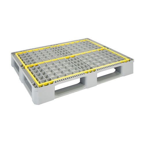 聚乙烯货盘 - CLEAN PRO 1210-C5 - NAECO PACKAGING - 搬运 / 工业 / 实心平台式