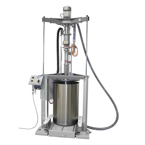 油桶排放系统 - ViscoMT-XM Hygienic - ViscoTec Pumpen- u. Dosiertechnik GmbH - 用于高粘稠产品 / 桶 / 用于中等粘稠液体