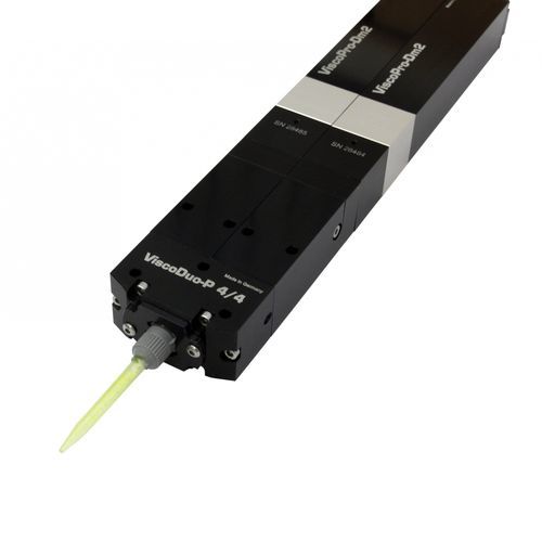 液体定量分配系统 - ViscoDuo-P 4/4 - ViscoTec Pumpen- u. Dosiertechnik GmbH - 胶 / 涂层 / 用于化学品