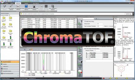 数据采集和分析软件 - ChromaTOF HRT - LECO - 用于质谱分析法