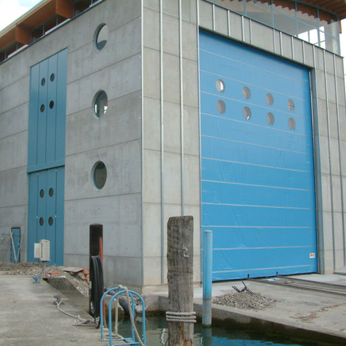 折叠门 - IP GOLIA - SACIL HLB - PVC / 库房 / 工业