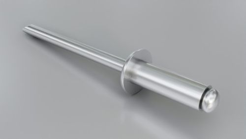 单向铆钉 - TR00022194-400 - TR Fastenings - 圆头 / 钢 / 钢