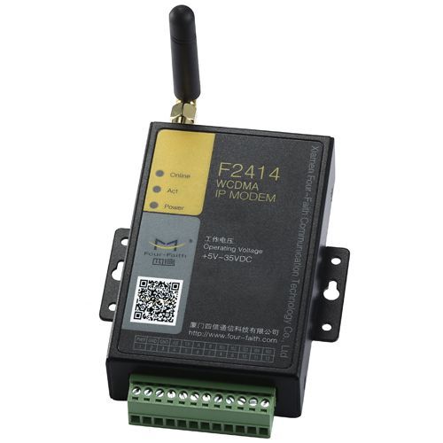 蜂窝状调制解调器 - F2414 - Xiamen Four-Faith Communication Technology Co.,Ltd - RS485 / RS232 / IP