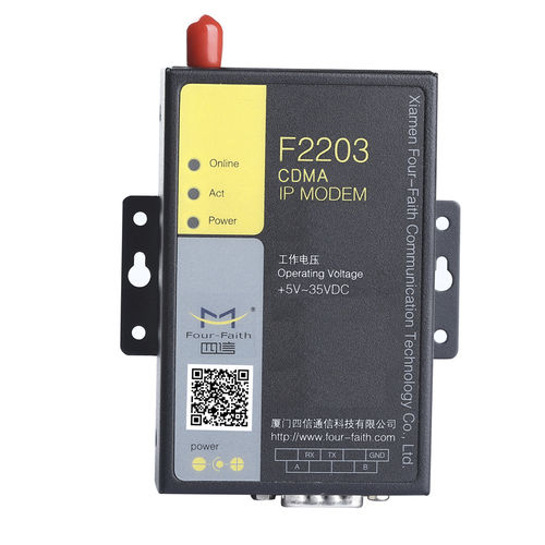 远程通信调制解调器 - F2203 - Xiamen Four-Faith Communication Technology Co.,Ltd - 蜂窝状 / 数据 / RS232