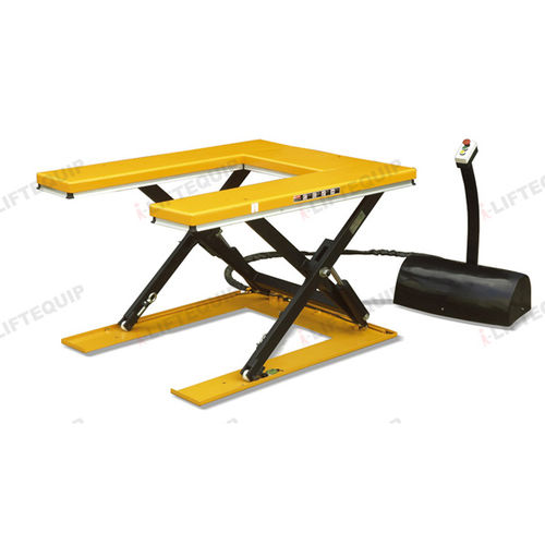 U形托盘升降平台 - HU series - i-lift Equipment Ltd. - 剪叉式 / 液压 / 固定