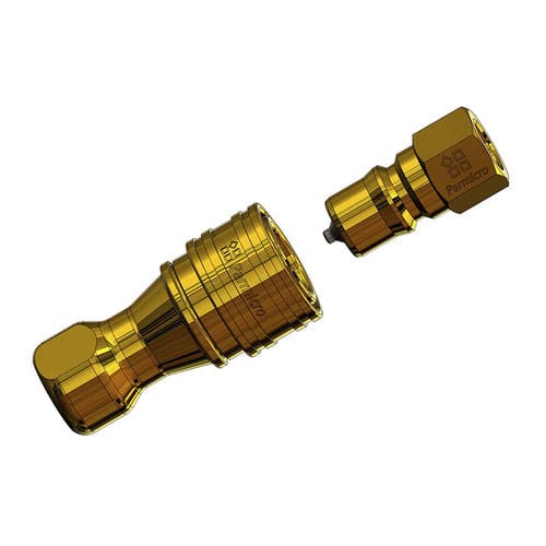 快速接头 - KZD  - Ningbo Parmicro Fluid Technology CO.,LTD - 液压 / 螺纹 / 黄铜