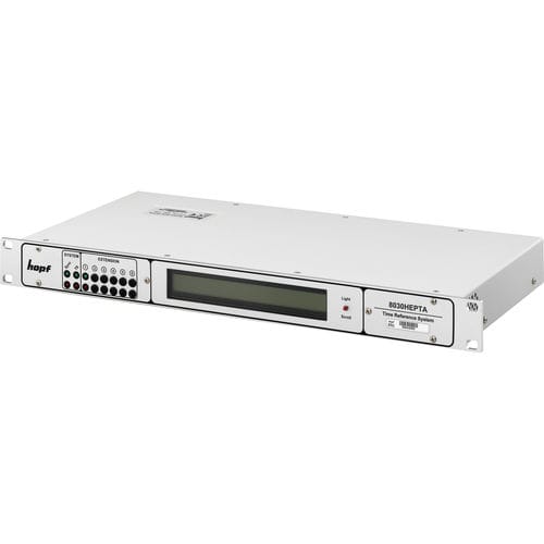NTP时间同步网络时间服务器 - 8030HEPTA - hopf Elektronik GmbH - PTP / GPS / DCF77