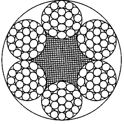 電鍍鋼絲繩6x19fc