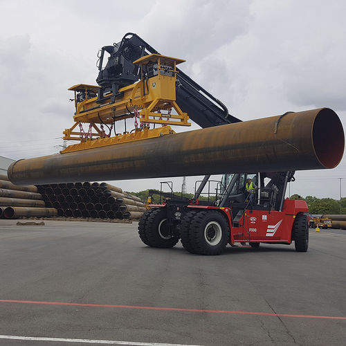 重载真空提升机 - Aerolift Industrials B.V. - 用于管道 / 卧式 / 安全