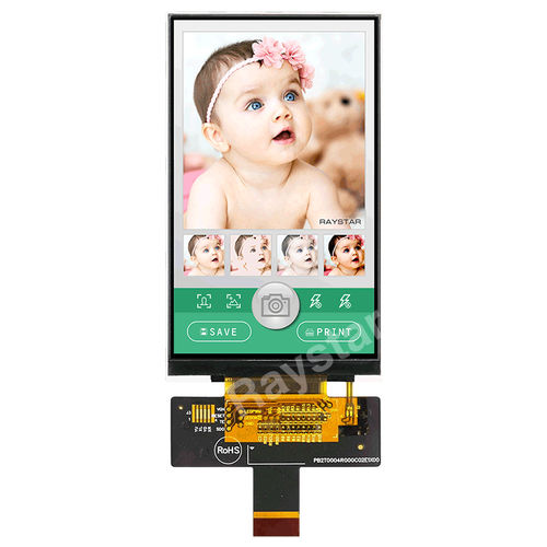LED式显示模块 - RFO400C-AYW-MNN - Raystar Optronics, Inc. - TFT LCD / IPS / 480 x 800