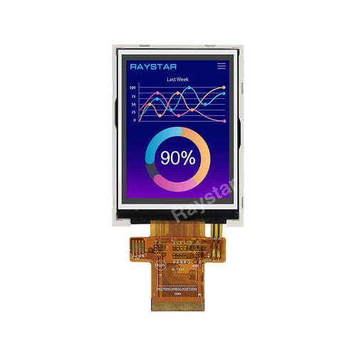 LED式显示模块 - RFJ280J-AYH-DNN - Raystar Optronics, Inc. - TFT LCD / IPS / 240 x 320