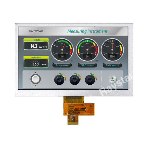 LED式显示模块 - RFH700A8-AYW-MNN - Raystar Optronics, Inc. - TFT LCD / IPS / 彩色