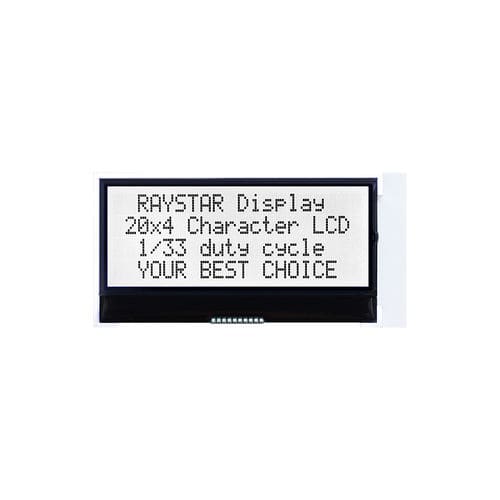 液晶显示屏 - RX2004B - Raystar Optronics, Inc. - 20 x 4 / 4行式 / 嵌入式