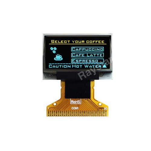 OLED显示模块 - REX012864AB - Raystar Optronics, Inc. - 彩色 / 图像 / 点阵