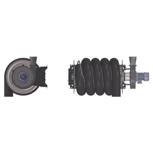 车间废气抽取系统 - ST-Arr Ø 150 FAN - Stucchi 1950 S.r.l. - 用于卡车 / 壁挂 / 带水管卷盘