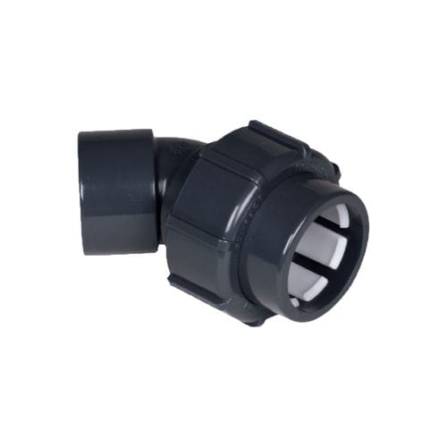 液压接头 - IBG FlexFit®  - Praher Plastics Austria GmbH - 快速 / 45°弯曲 / PVC-U