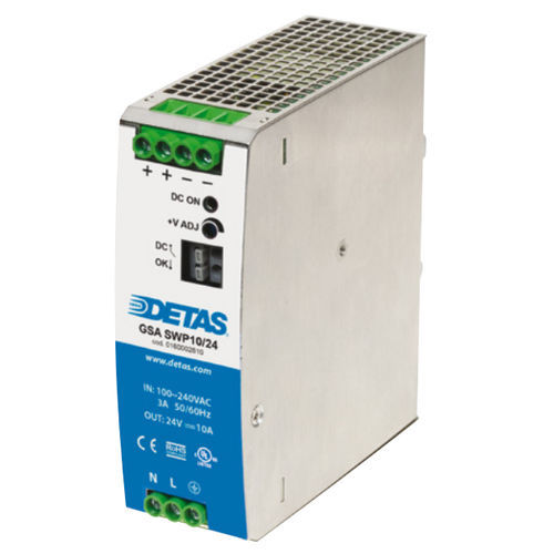 DIN导轨电源 - GSA SWP10 series - DETAS - AC/DC / 带过电流保护 / 超载保护