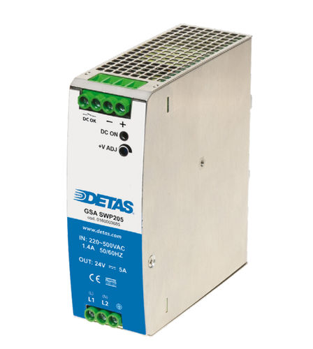 DIN导轨电源 - GSA SWP205 - DETAS - AC/DC / 单输出 / 单相