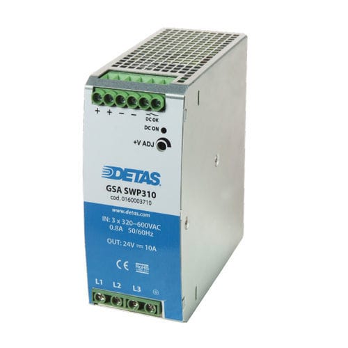 DIN导轨电源 - GSA SWP310 - DETAS - AC/DC / 双输出 / 单相