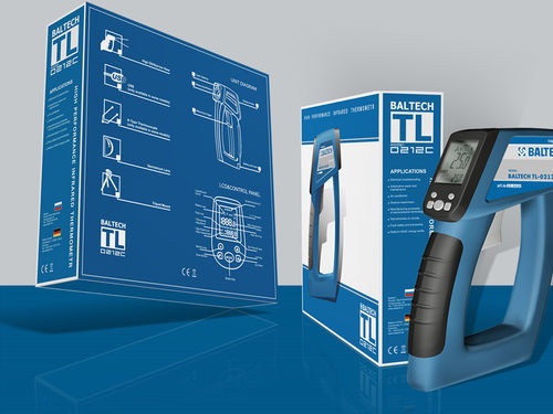红外线温度计 - BALTECH TL- 0212C - BALTECH GmbH - 数码显示 / 移动式 / 工业