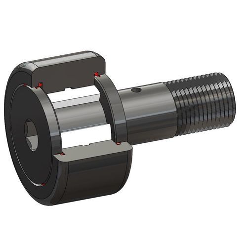 带滚针轴承凸轮滚柱轴承 - BCR-XB series - ACCURATE BUSHING - 六角头 / 螺杆 / 塑料