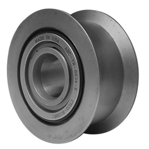 导向滚轮 - YR series - ACCURATE BUSHING - 钢 / 用于链条 / 带凸缘