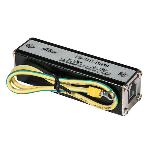I型避雷器 - FS-RJ11-110/10-4 - FATECH ELECTRONIC (FOSHAN) CO., LTD - 远程通信 / 用于远程通信 / RJ11