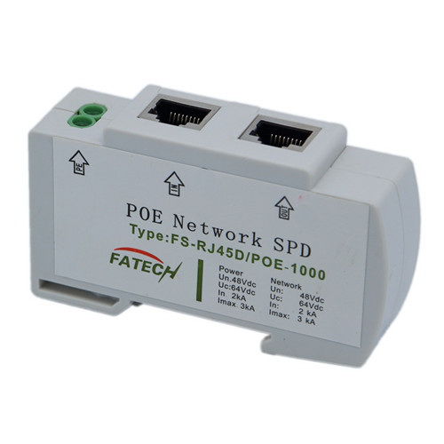 I型避雷器 - FS-RJ45D/POE-1000 - FATECH ELECTRONIC (FOSHAN) CO., LTD - RJ45 / PoE / DIN导轨