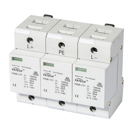 I型避雷器 - FV30B+C/3-1500 PV S - FATECH ELECTRONIC (FOSHAN) CO., LTD - 2 型 / 遥测信号 / 用于光伏设备