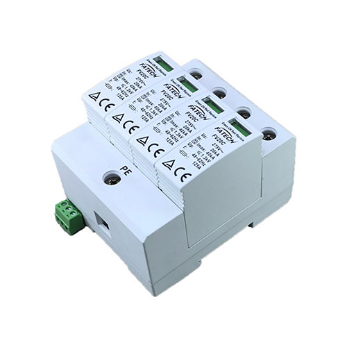 II型避雷器 - FV20C/4-275S - FATECH ELECTRONIC (FOSHAN) CO., LTD - 用于供电系统 / 模块化 / 插入式
