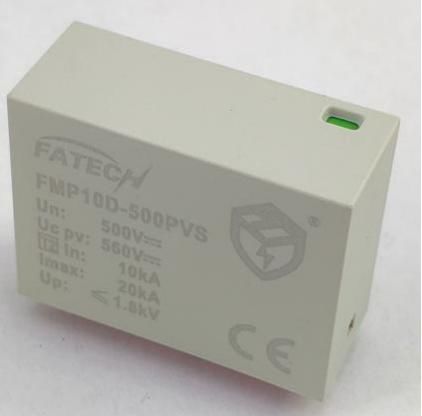 3型避雷器 - FMP10D-500PVS - FATECH ELECTRONIC (FOSHAN) CO., LTD - III 级 / 用于光伏设备 / 底板安装